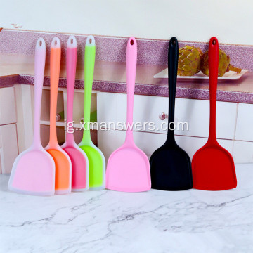 BPA okpomọkụ na-eguzogide kichin silicone spatulas set